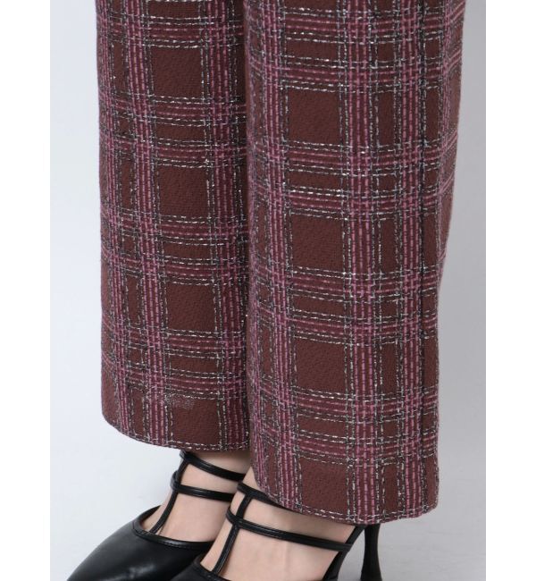 RESEXXY「ツイードワイドパンツ【セットアップ着用可能】」|その他|