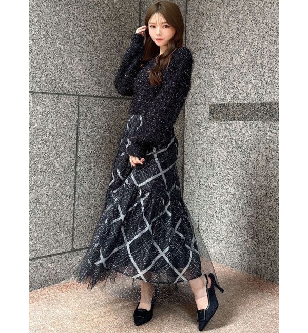 RESEXXY「バックルツイードパンプス」|パンプス|