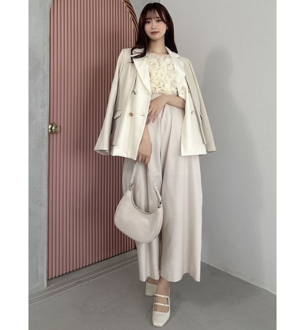 dazzlin「ハートチュールフリルオールインワン」|ワンピース|