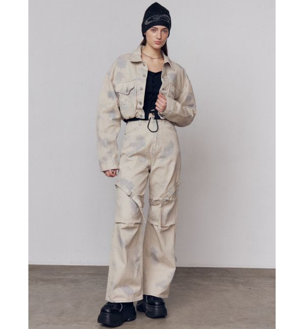 EMODA「バルーンコンパクトデニムブルゾン」|ブルゾン・スタジャン|