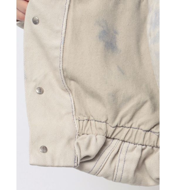 EMODA「バルーンコンパクトデニムブルゾン」|ブルゾン・スタジャン|