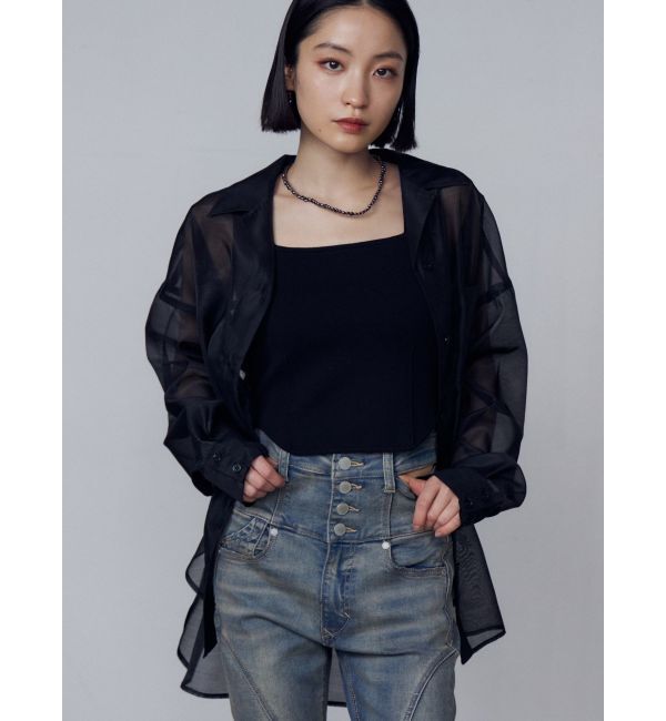 EMODA「エアリーリーズシャツ」|シャツ・ブラウス|