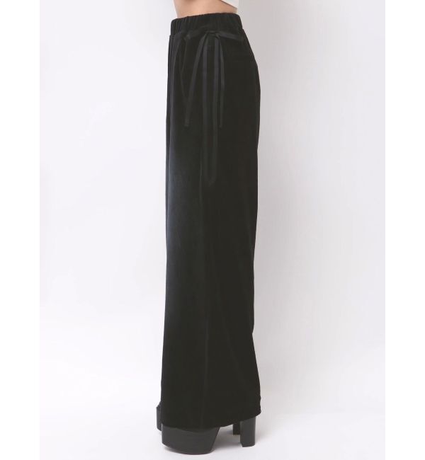EMODA「サイドリボンベロアパンツ」|その他|