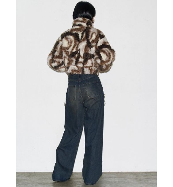 EMODA「シングルミニボアブルゾン」|ブルゾン・スタジャン|