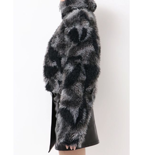 EMODA「シングルミニボアブルゾン」|ブルゾン・スタジャン|