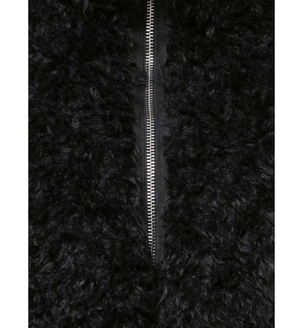 EMODA「シングルミニボアブルゾン」|ブルゾン・スタジャン|