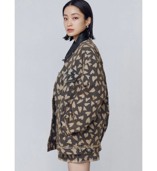 EMODA「ワイドオーバーデニムブルゾン」|ブルゾン・スタジャン|