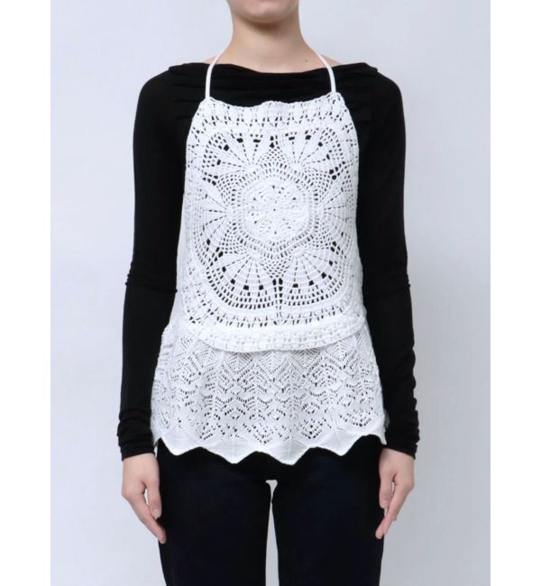 MERCURYDUO「【OUNNOUN】ドイリークロシェキャミ」|キャミソール|