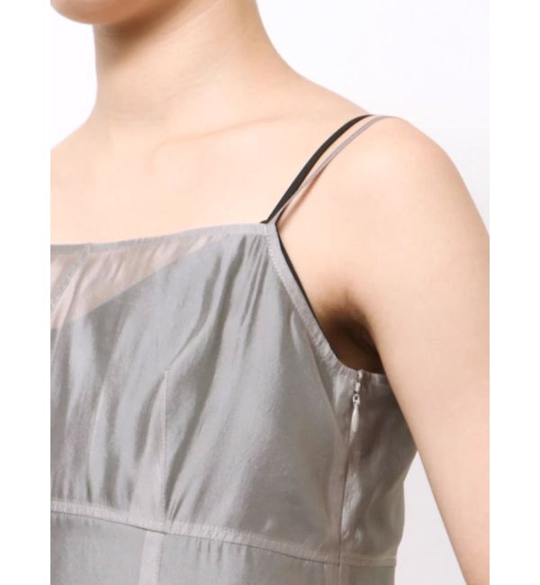 MERCURYDUO「【OUNNOUN】オーガンジーレイヤードキャミワンピース」|ワンピース|