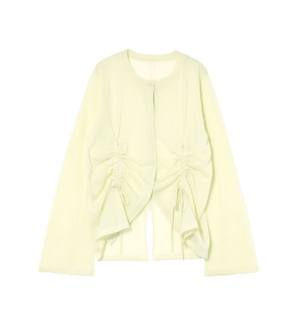 MERCURYDUO「【OUNNOUN】ドロストシアーニットカーデ」|カーディガン|