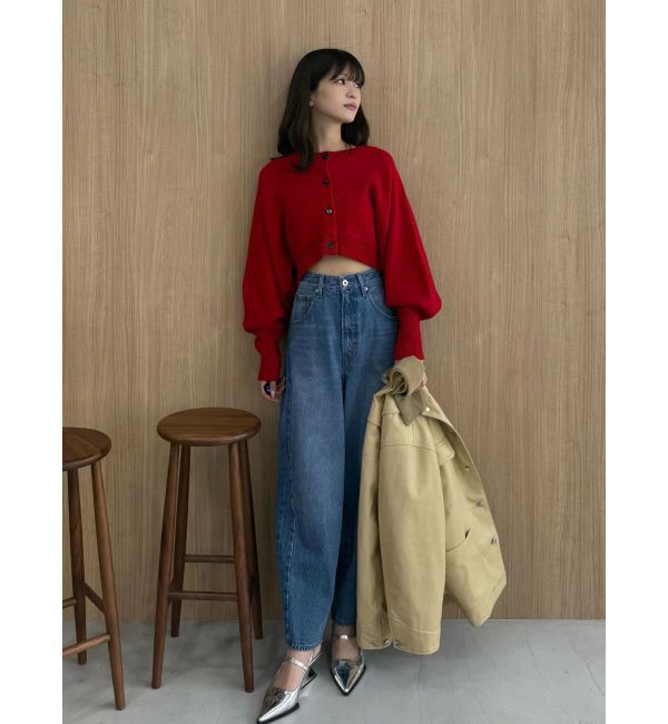 MERCURYDUO「【OUNNOUN】フェイクレザーカバーオール」|ブルゾン・スタジャン|