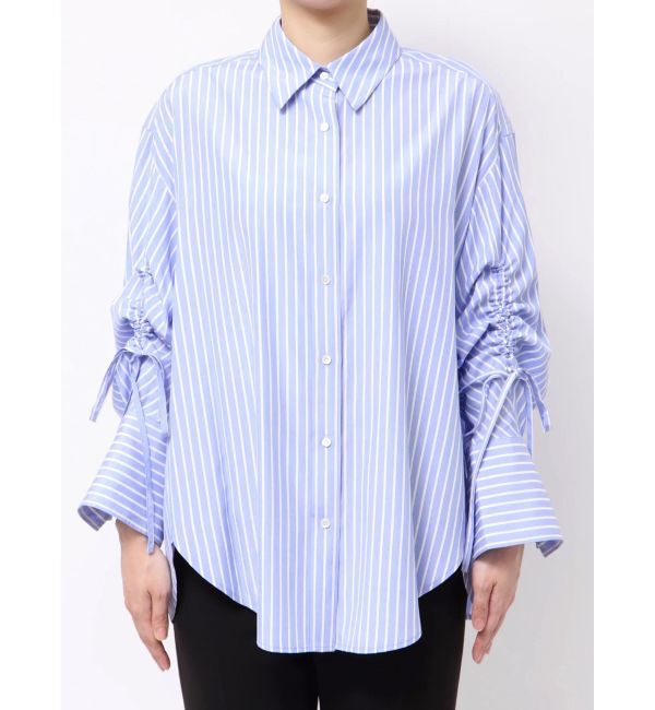 MERCURYDUO「【OUNNOUN】ドロストスリーブシャツ」|シャツ・ブラウス|