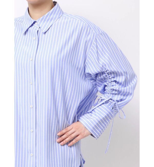 MERCURYDUO「【OUNNOUN】ドロストスリーブシャツ」|シャツ・ブラウス|