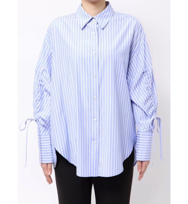 MERCURYDUO「【OUNNOUN】ドロストスリーブシャツ」|シャツ・ブラウス|