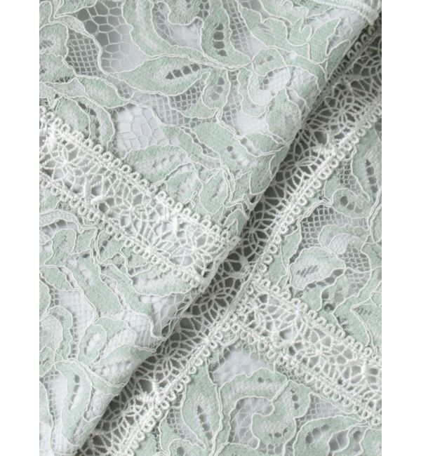 MERCURYDUO「レースハイネックワンピース」|ワンピース|