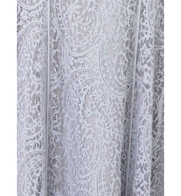 MERCURYDUO「レースパイピングロングワンピース」|ワンピース|