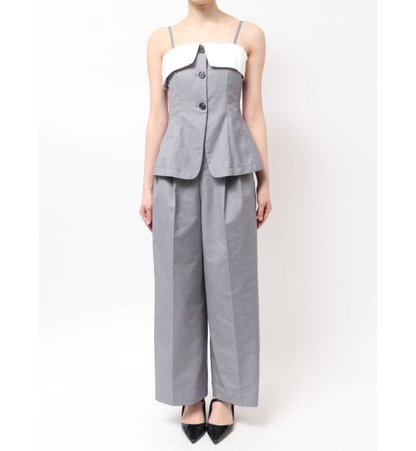 MERCURYDUO「スーツライクコンビネゾン」|オールインワン|