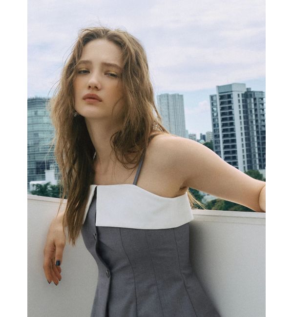 MERCURYDUO「スーツライクコンビネゾン」|オールインワン|