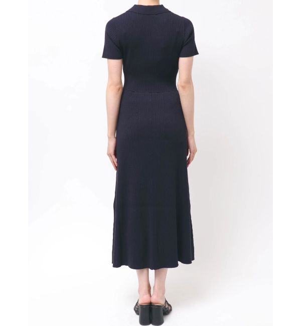 MERCURYDUO「ワイドリブスキッパーニットワンピース」|ワンピース|