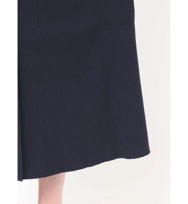 MERCURYDUO「ワイドリブスキッパーニットワンピース」|ワンピース|