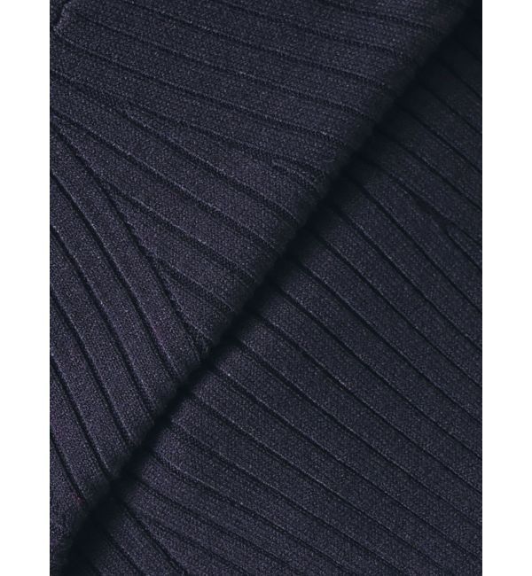 MERCURYDUO「ワイドリブスキッパーニットワンピース」|ワンピース|