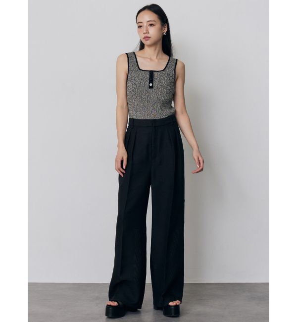 MURUA「ダブルタックワイドパンツ【セットアップ着用可】」|その他|