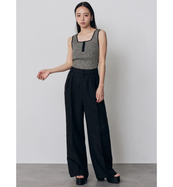 MURUA「ダブルタックワイドパンツ【セットアップ着用可】」|その他|