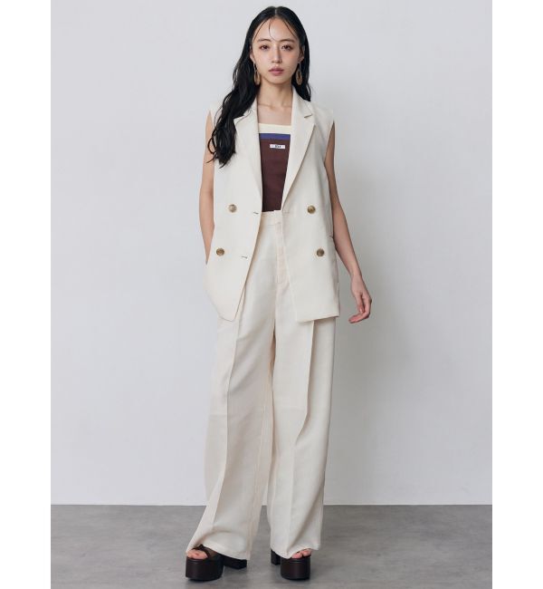 MURUA「ダブルタックワイドパンツ【セットアップ着用可】」|その他|