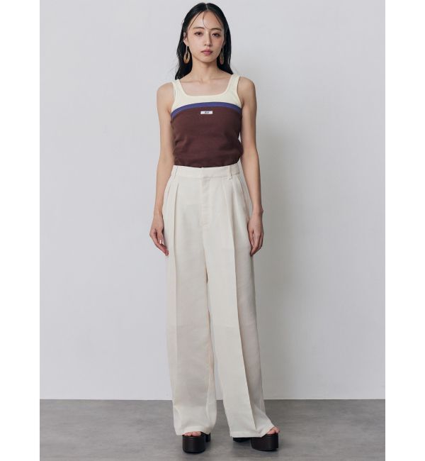 MURUA「ダブルタックワイドパンツ【セットアップ着用可】」|その他|