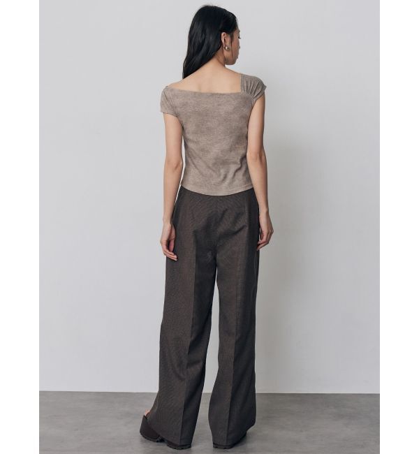 MURUA「ダブルタックワイドパンツ【セットアップ着用可】」|その他|