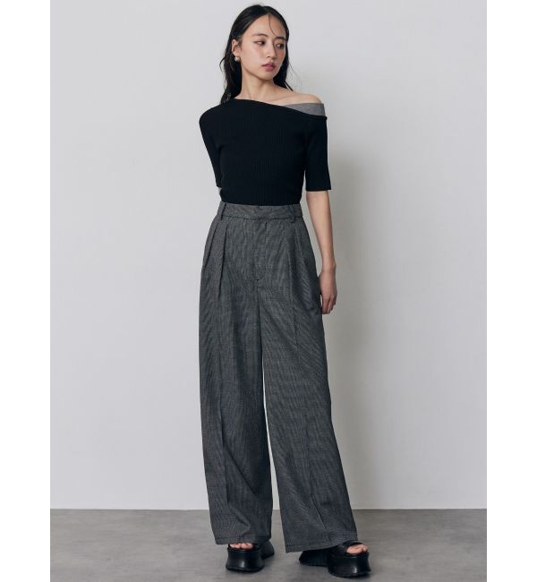 MURUA「ダブルタックワイドパンツ【セットアップ着用可】」|その他|