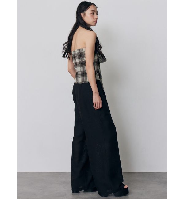 MURUA「ダブルタックワイドパンツ【セットアップ着用可】」|その他|