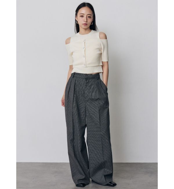 MURUA「ダブルタックワイドパンツ【セットアップ着用可】」|その他|