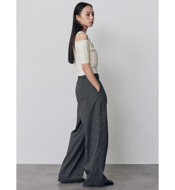 MURUA「ダブルタックワイドパンツ【セットアップ着用可】」|その他|