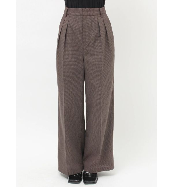 MURUA「ダブルタックワイドパンツ【セットアップ着用可】」|その他|