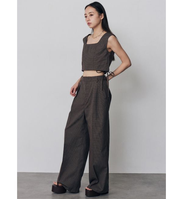 MURUA「ダブルタックワイドパンツ【セットアップ着用可】」|その他|