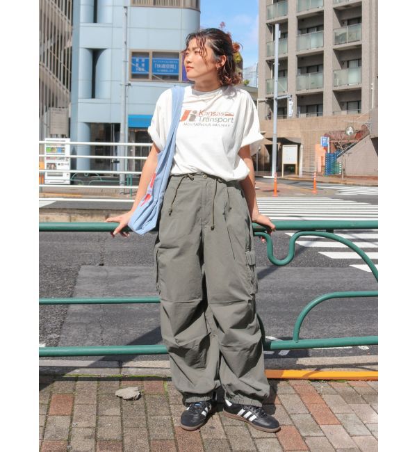 Ungrid「カラーロゴルーズTee」|Tシャツ・カットソー|