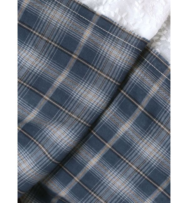 Ungrid「ビッグシルエットリメイクチェックシャツ」|シャツ・ブラウス|