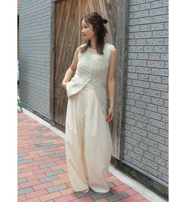 Ungrid「チュールドッキングタックパンツ」|その他|