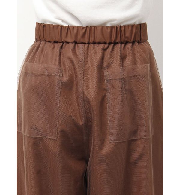 Ungrid「チュールドッキングタックパンツ」|その他|