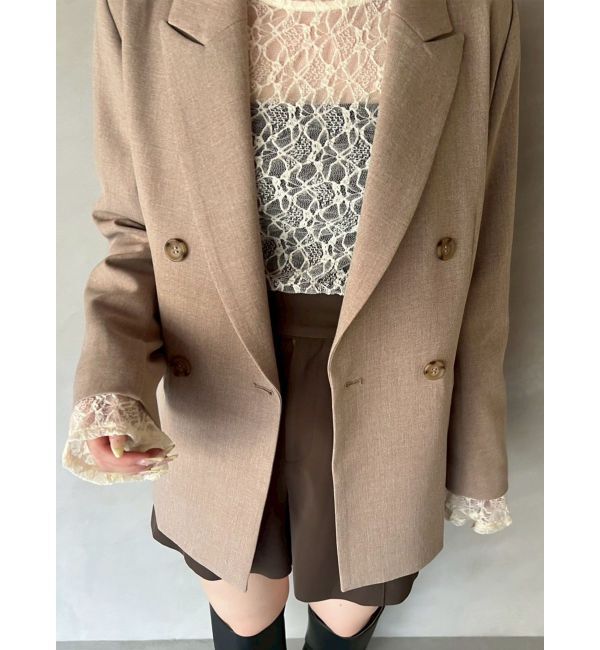 LAGUNAMOON「ダブルブレストテーラードジャケット」|テーラードジャケット|