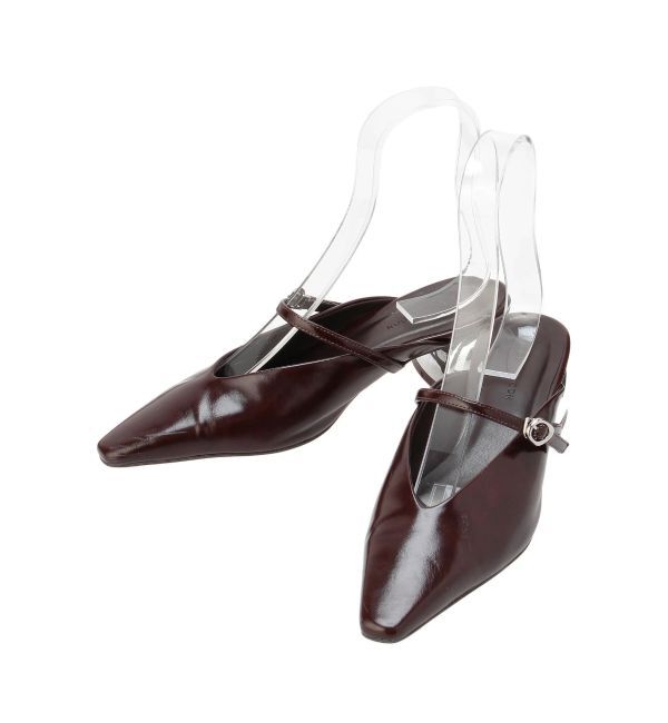 LAGUNAMOON「MODERNカッティングメタルヒールミュール」|その他|