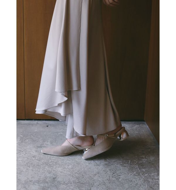 LAGUNAMOON「MODERNカッティングメタルヒールミュール」|その他|