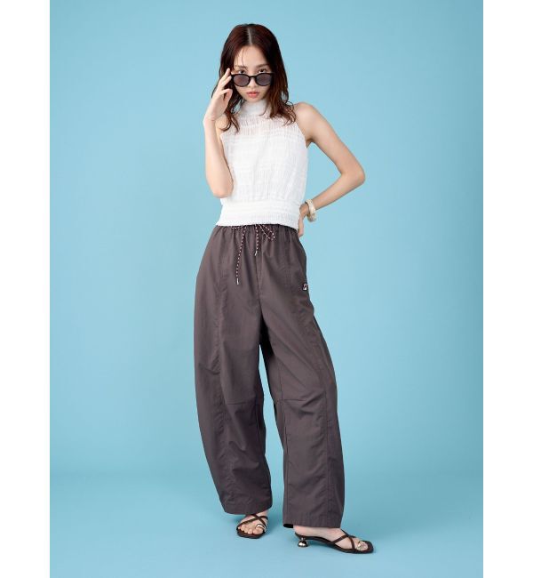 LAGUNAMOON「【FILA別注】エアリーナイロンバナナパンツ」|その他|