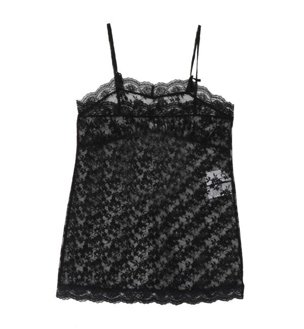 EVRIS「リボンキャミレースチュニック」|キャミソール|