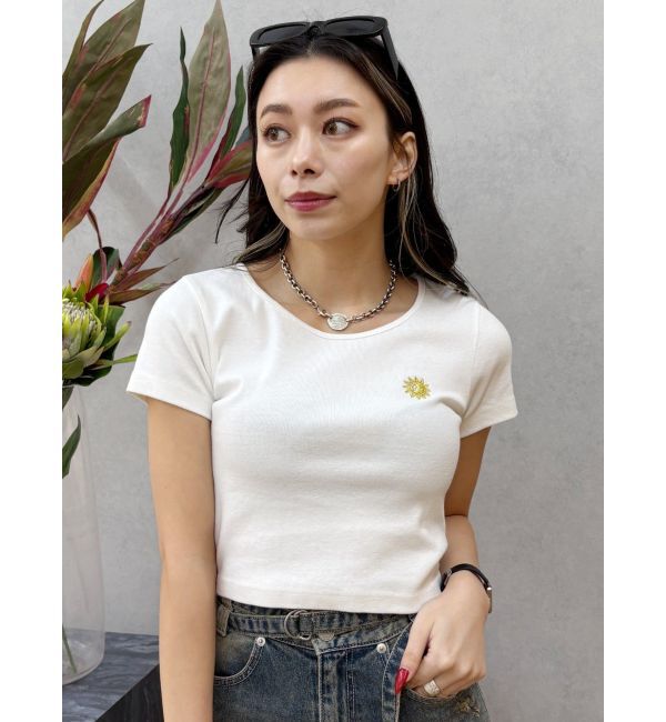 EVRIS「SUNNYショートTシャツ」|Tシャツ・カットソー|