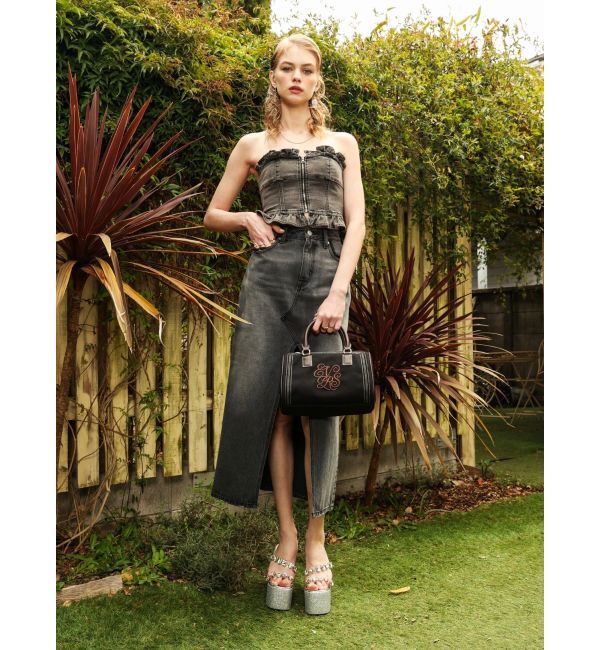 EVRIS「デニムフリルビスチェ」|その他|