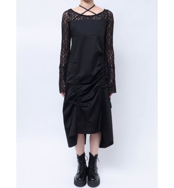 jouetie「イレギュラーギャザーキャミワンピース」|ワンピース|