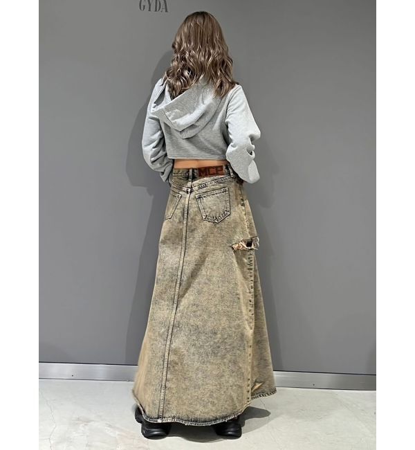 GYDA「【みちょぱコラボ】MCPスピンドルショートスウェットパーカー」|パーカー|