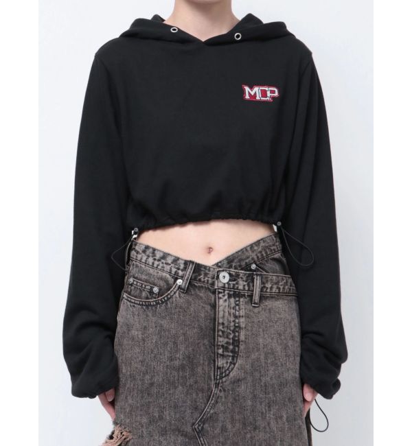 GYDA「【みちょぱコラボ】MCPスピンドルショートスウェットパーカー」|パーカー|
